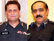 ڈی آئی جی ٹریفک کیپٹن ر احمد مبین اور ایس ایس پی زاہد اکرام گوندل