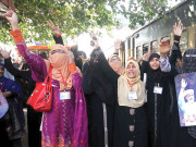 لانگ مارچ میں شرکت کیلیے کراچی سے قافلے اسلام آباد روانہ 