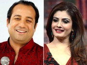 روینا ٹنڈن نے راحت فتح علی خان کی جگہ لے لی