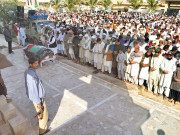 اہلسنّت والجماعت کا کارکن قیوم آباد قبرستان میںسپرد خاک   
