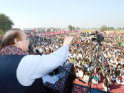 بیلٹ پیپر پر صحیح ٹھپہ لگا تو ملک کی تقدیر بدل جائیگی نواز شریف 