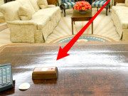 ٹرمپ کے دفتر میں سرخ بٹن کا راز افشا ہو گیا