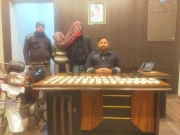 مزنگ پولیس کی کارروائی، دو رکنی موٹر سائیکل چور گینگ گرفتار