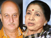 انوپم کھیر نے اداکاری کے ڈھنگ سکھادیے آشا بھوسلے 