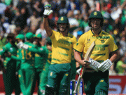 اے بی ڈی ویلیئرز ون ڈے کیریئر میں پہلی مرتبہ گولڈن ڈک پرآؤٹ