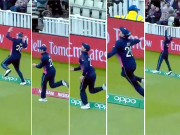 جیسن روئے کے باؤنڈری لائن پر شاندار کیچ سے آسٹریلوی اسٹار گلین میکسویل میدان بدر