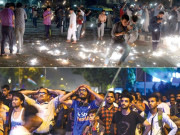 قوم خوشی سے سرشار ملک گیر جشن بھارت میں سوگ