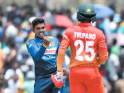 دوسرا ون ڈے سری لنکن ہاسارنگا کی ڈیبیو پر ہیٹ ٹرک