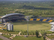 ہمبنٹوٹا اسٹیڈیم میں ہاتھیوں کی آمد روکنے کے لیے گارڈ تعینات