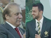 شعیب ملک کے برجستہ جواب وزیر اعظم بھی بے اختیار مسکرا دیئے