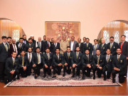 آرمی چیف کی جانب سے قومی ٹیم کے اعزاز میں استقبالیہ