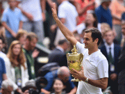 راجر فیڈرر نے ریکارڈ 8ویں مرتبہ ومبلڈن ٹائٹل اپنے نام کرلیا