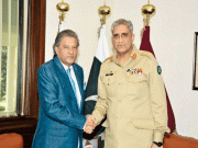 آرمی چیف کی انٹرنیشنل ہاکی ایونٹس کیلیے سیکیورٹی فراہم کرنےکی یقین دہانی
