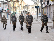 افضل گورو کو پھانسی کیخلاف مقبوضہ کشمیر میں مکمل ہڑتال مظاہرے