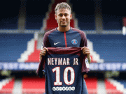 نیمار کا پی ایس جی میں ڈیبیو تاخیر کا شکار 10ہزار شرٹس فروخت