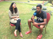 بھارتی اسپنر ایشون نے شائقین کے لیے اہلیہ پریتی کا انٹرویو کر لیا