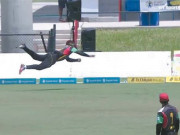 کیریبیئن لیگ میں متبادل فیلڈر فابیان ایلین نے شاندار کیچ سے حیران کردیا