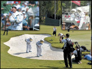 آئرش گالفر روری میکلروئے خلانورد کے روپ میں گالف کورس پہنچ گئے