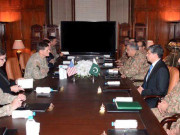 امریکی فوجی وفد کی آمد