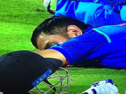 سری لنکن شائقین کی ہلڑ بازی دھونی گراﺅنڈ میں سوتے رہے