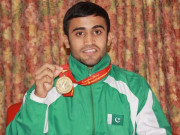 انٹرنیشنل کراٹے چیمپئن شپ سعدی عباس کا سلور میڈل