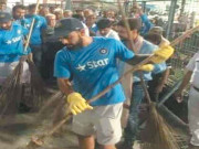 ویرات کوہلی قذافی اسٹیڈیم کے خاکروب قرار