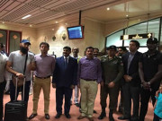 ورلڈالیون کے کھلاڑی لاہورسے دبئی روانہ