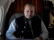 سابق وزیراعظم نوازشریف لندن سے وطن واپس پہنچ گئے