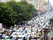 ٹریفک پولیس کی نااہلی مختلف علاقوں میں شدید ٹریفک جام 