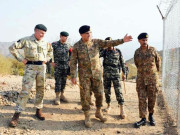 برطانوی آرمی چیف کا پاک افغان بارڈر کا دورہ