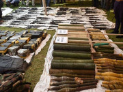 آپریشن ردالفساد ڈیرہ مراد جمالی میں کارروائی بارود و اسلحے کی بھاری کھیپ پکڑی گئی