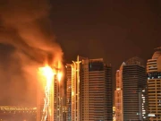 دبئی؛ مال آف ایمریٹس کے قریب عمارت میں آگ بھڑک اُٹھی 