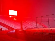 چیمپئینز ٹرافی؛ شائقین کو لبھانے کیلئے ایل ای ڈی لائٹس لگادی گئیں