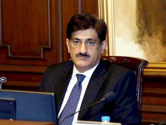 مراد علی شاہ نے کہا بھارتی الزامات پر حکومتی فیصلے کے ساتھ کھڑے ہیں—فوٹو: فائل