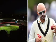 2 مرتبہ اسٹیڈیم کی لائٹس بند ہونے کے ذمہ دار ناتھن لائن قرار