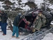 وادی نیلم میں مسافر جیپ حادثے کا شکار، ایک ہی خاندان کے 4افراد جاں بحق