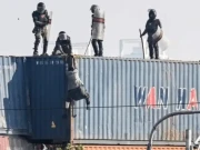 سوشل میڈیا پر کنٹینر سے گرائے جانے والے کارکن کی ہلاکت کی خبر جھوٹی نکلی