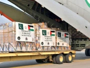 پاکستان کی طرف سے غزہ و لبنان کے متاثرین کیلیے 100 ٹن امدادی کھیپ روانہ