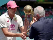 ایلن بارڈر نے پیٹ کمنز کو ٹرافی کیوں دی؟ کرکٹ آسٹریلیا کا موقف سامنے آگیا