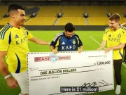 مداح نے رونالڈو کو چیلنج ہرا کر 1 ملین ڈالر کا انعام جیت لیا