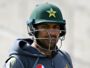 سابق ٹیسٹ کپتان سرفراز احمد نیٹ پریکٹس میں مصروف