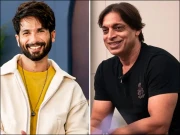 شعیب اختر کی بالی ووڈ اداکار شاہد کپور سے ملاقات، ویڈیو وائرل