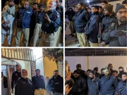 منگھوپیر کے مختلف علاقوں میں پولیس کا کومبنگ اور سرچ آپریشن