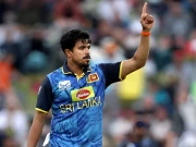 مہیش تھکشانا 2025 کی پہلی ہیٹ ٹرک کرنے والے بولر بن گئے