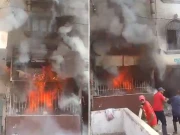 کورنگی میں میڈیکل اسٹور کے اندر آتشزدگی، بھاری مالیت کی ادویات و سامان جل کر خاکستر