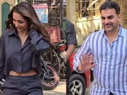 ارباز خان والدین کے ہمراہ سابقہ اہلیہ ملائیکہ کے ریسٹورنٹ پہنچ گئے