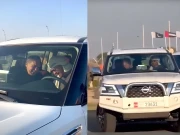 صدر متحدہ عرب امارات کی ڈرائیونگ، وزیراعظم شہباز شریف سے گاڑی میں قہقہوں بھری گفتگو