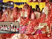 6 بھائیوں کی 6 بہنوں سے اجتماعی شادی کی انوکھی تقریب کی سوشل میڈیا پر دھوم   
