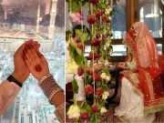 بھارتی اداکارہ کا مدینہ منورہ میں نکاح، تصاویر وائرل