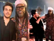 پاکستانی اداکار احسن خان کی کرس گیل کے ساتھ ڈانس کی ویڈیو وائرل